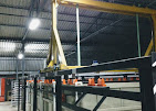 Chemical treatment tanks at Bisco Ultimate powder coating facility Chennai